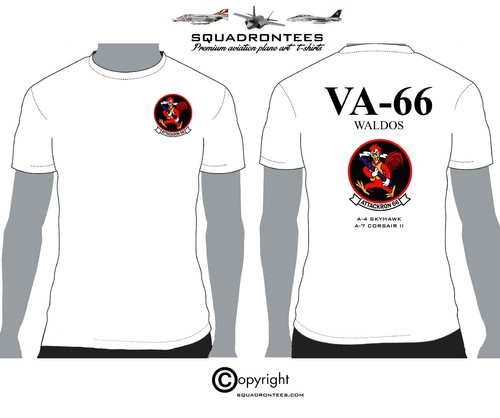 Waldos squadron t - va-66, t-shirt
